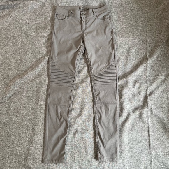 PRANA Grey Moto Pants EUC - Picture 3 of 15